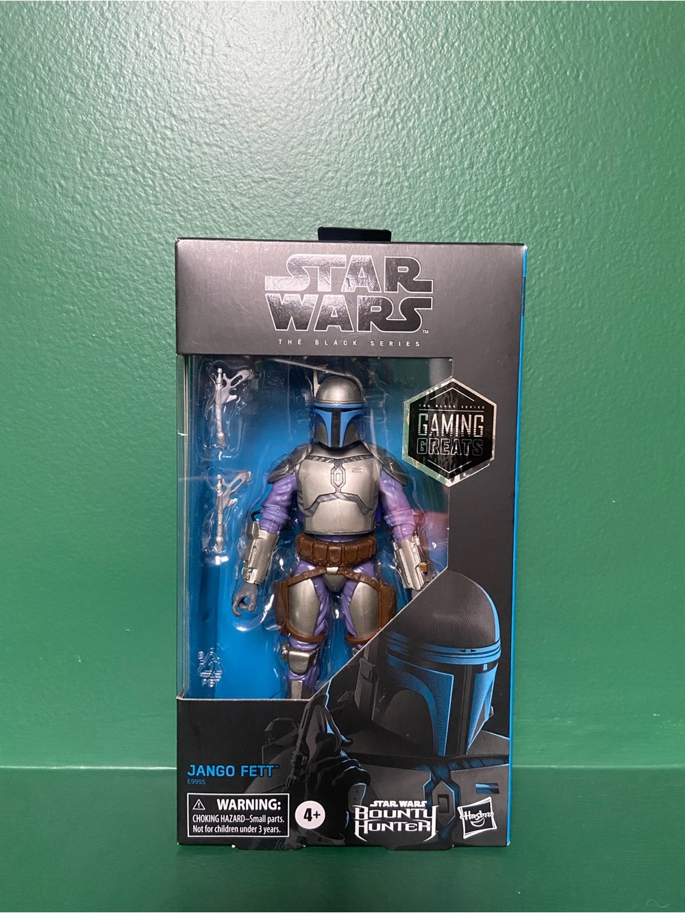 Hasbro Star Wars Jango Fett Action Figure - Silver & Purple